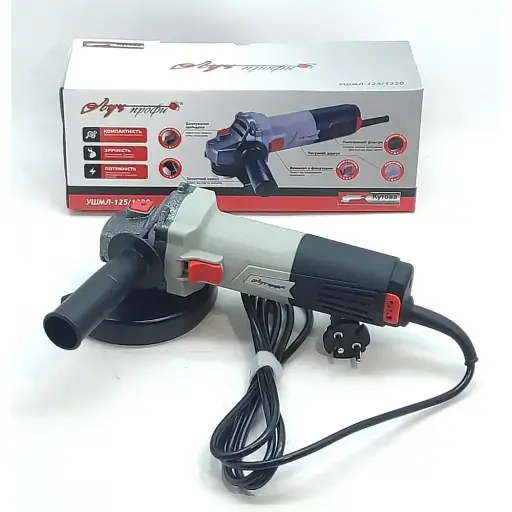 Болгарка шліфувальна кутова Луч Профі УШМЛ 125/1320 11000 об/хв - фото 6