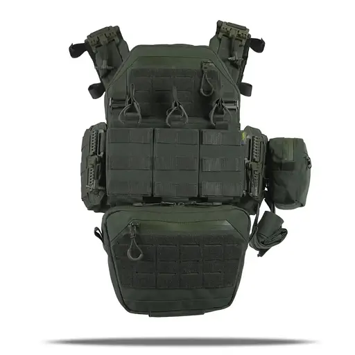 Плитоноска Kiborg GU gen.2 + 6 подсумков Khaki (1000-k55000) - фото 2