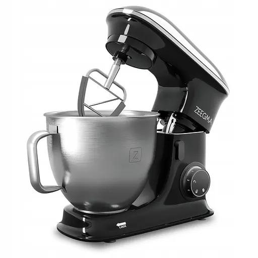 Тестомес миксер планетарный Zeegma PLANEET CHEF BLACK 2200 Вт - фото 3
