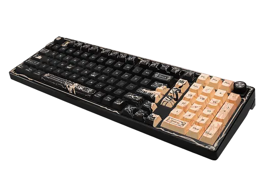 Клавиатура Valkyrie VK99 Pro Dark Scroll RGB Black (VK99PROB) - фото 3