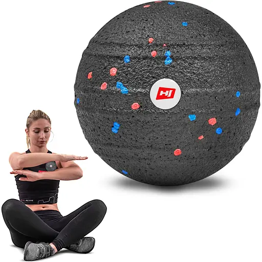 Массажный мяч Hop-Sport EPP 100 мм HS-P100MB - фото 3