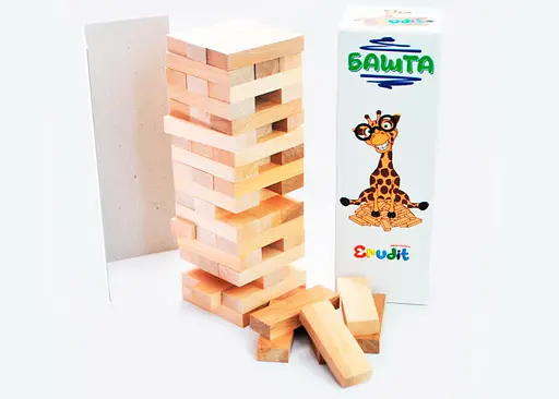 Настільна гра Igrok Башта без лого (Джанга, Jenga) (IGR-01) - фото 3