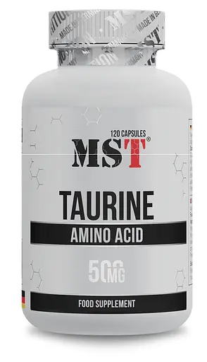 MST® Taurine Таурин 500 мг - 120 капсул