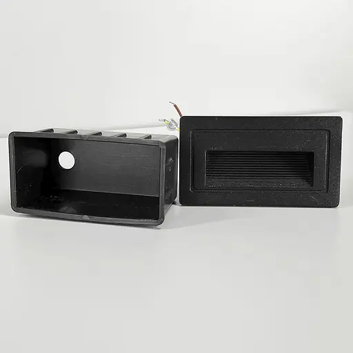 Светильник для лестницы в черном корпусе 100х55 мм | Line F | Арт. 10014 - фото 2