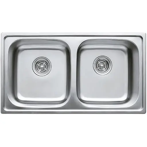 Мийка кухонна HAIBA 78x43 decor (HB0564) - фото 1