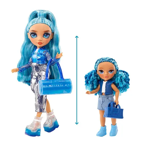 Игровой набор с куклой Сапфира Rainbow High 531197 серии Littles с аксессуарами - фото 6