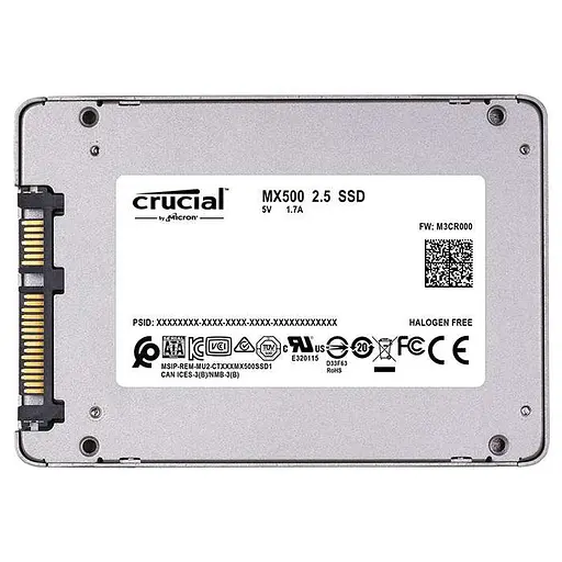 Накопичувач SSD Crucial Sata 2.5" 500Gb MX500 480 512 (CT500MX500SSD1) Б/в - фото 3