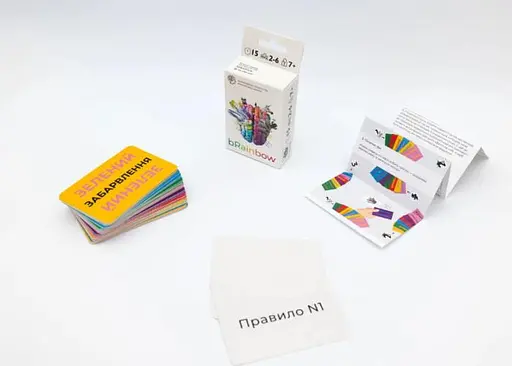 Настольная игра Fun Games Shop bRainbow (укр.) (FGS64) - фото 6
