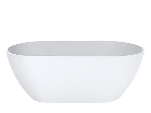 Ванна Mraggo Greenland матовая из литого мрамора 1700x800x625 00312602 Белый матовый - фото 3