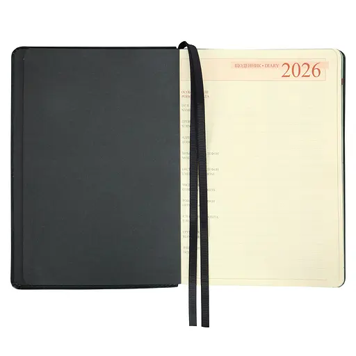 Дневник-деловая записная книжка А5 Leo Planner датированный 2026 Case темный изумруд 368 страниц (252660) - фото 4