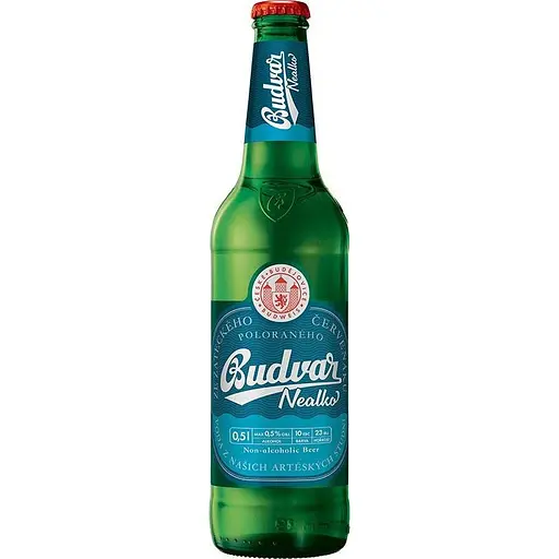 Пиво Budweiser Budvar Nealko светло фильтрованное 0.5 % 0.5 л