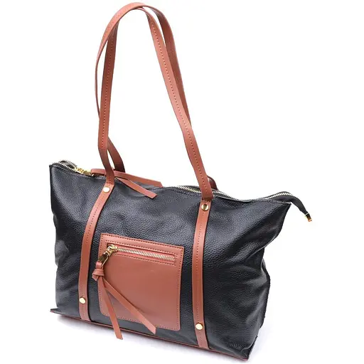 Кожаная сумка женская Vintage 33х25х12 см sum0024635 - фото 1