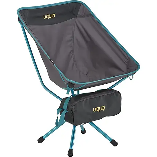 Стул раскладной Uquip Three Sixty Anthracite черный (244023) - фото 1