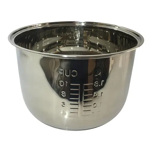 Чаша сталева для мультиварки REDMOND RMC-M45011, RMC-M45021, RMC-M70, RMC-M150, 5 літрів, H=145 мм