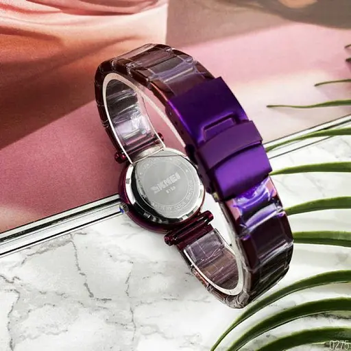 Женские классические часы Skmei 9180 Miss (Фиолетовый) - фото 3