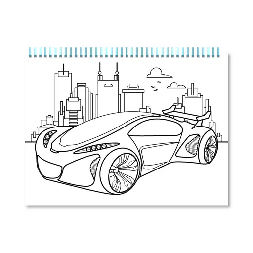 Детская раскраска с карандашами "Coloring fun" Апельсин НТ-39-02, 24 листа - фото 2