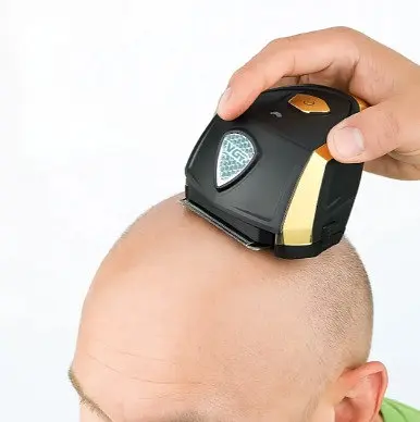 Мужской аккумуляторный триммер VGR V-910 с 9 насадками дисплеем машинка для стрижки IPX7 10 Вт - фото 6