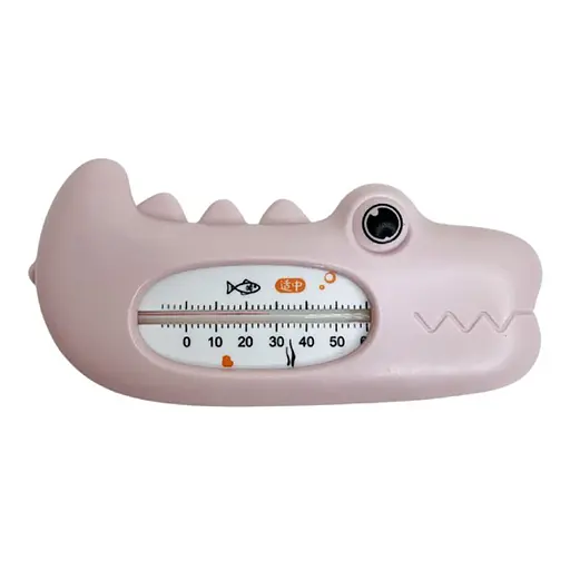 Игрушка-термометр для ванны "Крокодил" MGZ-1107(Pink)
