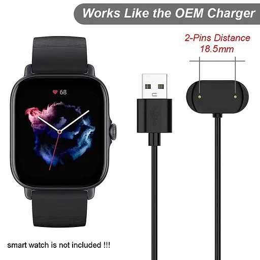 Зарядное устройство для Amazfeel для смарт часов Amazfit Bip 5 / Bip 5 Pro - фото 5
