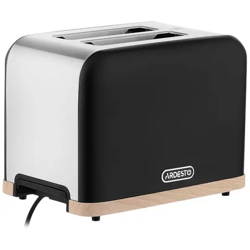 Тостер Ardesto T-F420BWD 800 Вт метал 2 слоти чорний