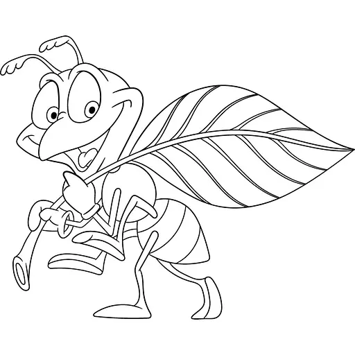 Детская раскраска ArtCraft Муравей 25х30 см (15044-AC) - фото 2