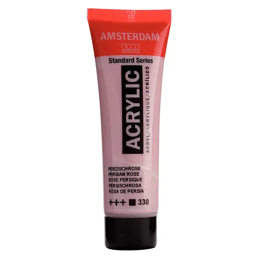 Краска акриловая AMSTERDAM (330) Персидский розовый 20 мл Royal Talens - фото 1