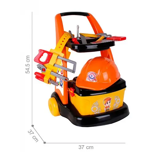 Детский игровой "Набор инструментов" ТехноК 6511TXK, 12 предметов - фото 3