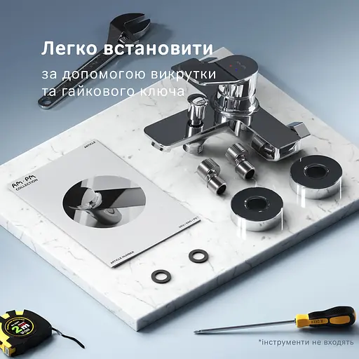 Смеситель для ванны Am.Pm X-Joy F85A10000 Хром - фото 9