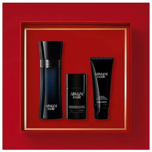 Набір Giorgio Armani Code 125 мл туалетна вода 75 мл дель для душа 75 g дезодорант - фото 1