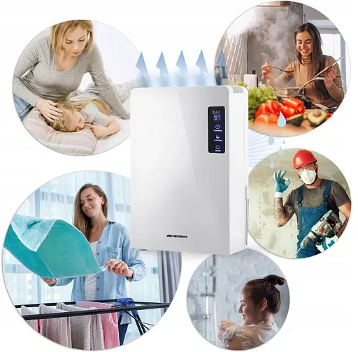 Осушувач повітря BERDSEN BR-22A білий - фото 8