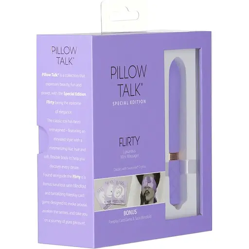 Розкішний вібратор Pillow Talk Flirty Purple Special Edition - фото 10