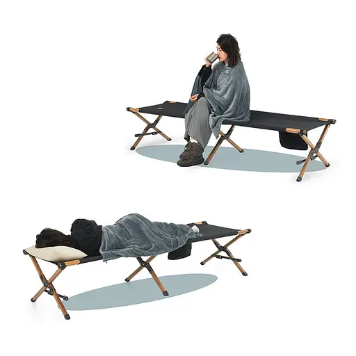 Спальний мішок з підігрівом Naturehike BE400 CNK2300SD021, правий, бежевий - фото 5