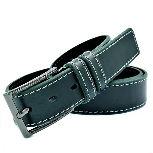 Ремінь шкіряний Le-Mon чоловічий 110-125х4 см acs0022380 - фото 3