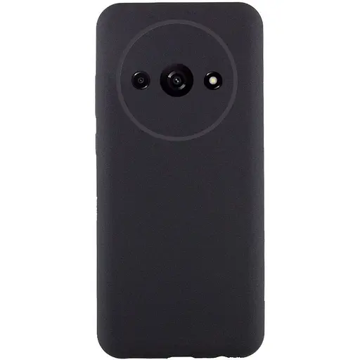 Чохол Lakshmi Silicone Cover Full Camera AAA для Xiaomi Redmi A3 Чорний/Black