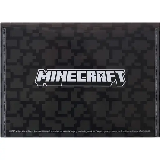 Папка-конверт Yes Minecraft Survive B5 на кнопке (492340) - фото 2