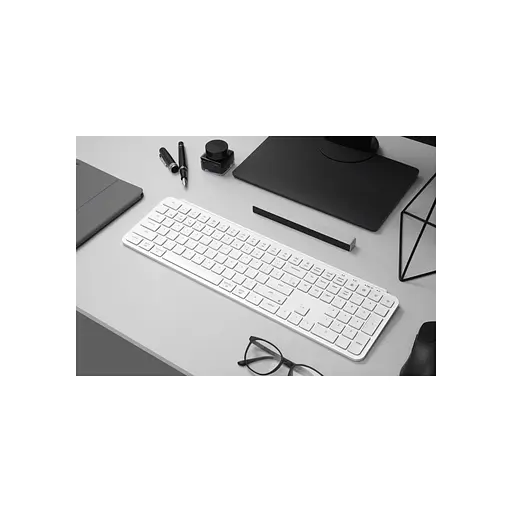 Клавіатура Keychron B6 Pro Wireless/Bluetooth/USB UA Ivory White (B6P-K8-UA) - фото 7