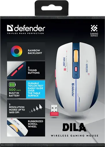 Миша Defender Dila MM-282 (52282) - фото 8