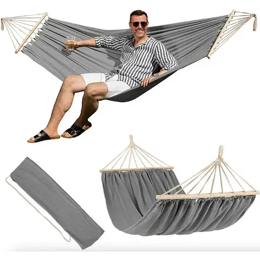 Гамак бразильский Di Volio Lecco серый - фото 2