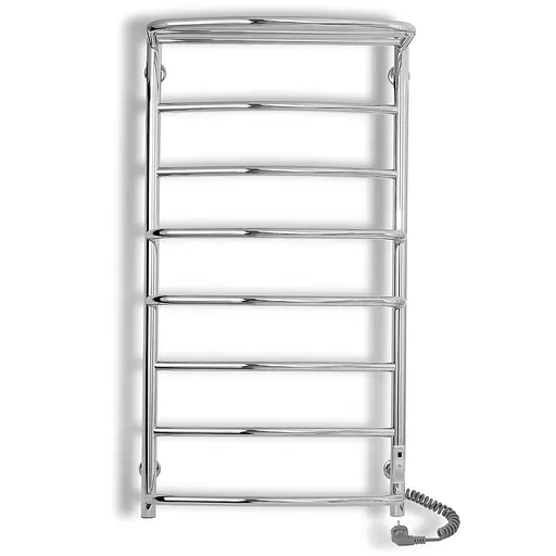 Электрический полотенцесушитель Laris Еврофлеш П8 500x1000 с полкой Е правый S 73207613, Хром, Правое, Электронный - фото 2