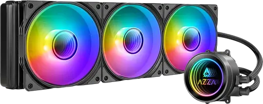 Водяное охлаждение Azza LCAZ-360C ARGB Black (LCAZ-360C-ARGB) - фото 1