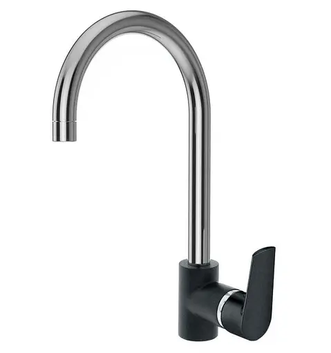 Змішувач для кухні Damixa Origin Balance 790720000 Чорний матовий - фото 1