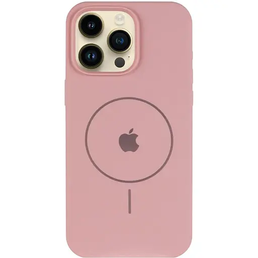 Чохол Epik Silicone Case Full Protective AA V2 with MagSafe для Apple iPhone 11 Pro 5.8 Рожевий/Pink Sand - фото 2