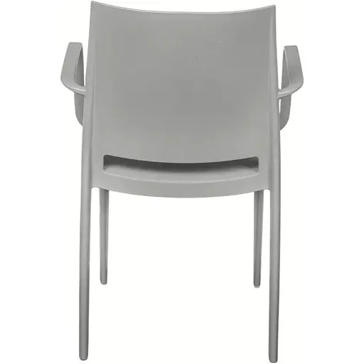 Стілець садовий Bica Olga пластиковий бежево-сірий - фото 2