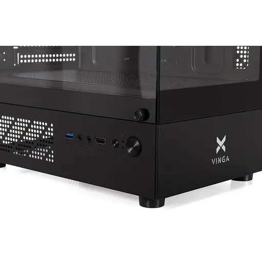 Корпус Vinga CS319B Black (CS319B) - фото 8