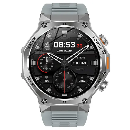 Годинник Smart Surf X Pro Silver Grey, 2 ремінця - фото 2