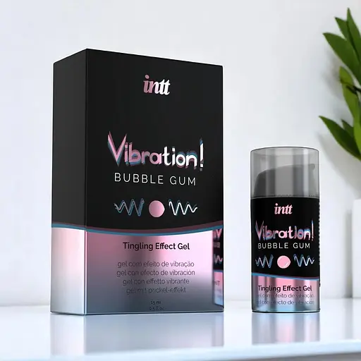 Жидкий вибратор Intt Vibration Bubble Gum 15 мл с эффектом вибрации до 30 минут - фото 2