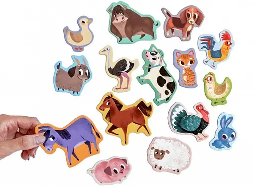 Набор магнитов Magdum "Ферма рисунки" ML4031-03 EN - фото 2