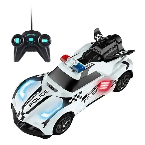 Машина поліцейська на радіокеруванні, 18.5 см, 1:20, пар, KM660-2A