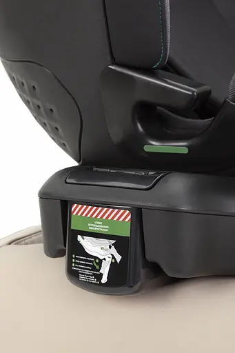Автокрісло Carrello Avalon CRL-8805 Absolute Black з поворотом, опорною стійкою - фото 3
