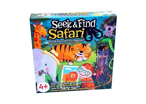 Настольная игра Tactic Ищи и находи: Сафари (Seek & Find Safari) (мульти) (58007)